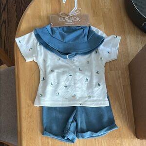 Lila & Jack Baby Sailboat Outfit